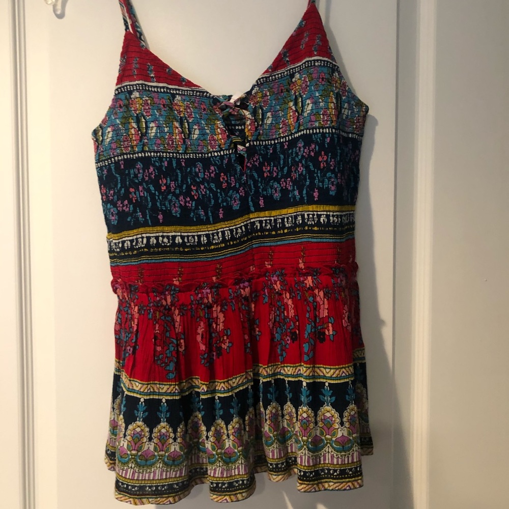 Patterned Tank Top
